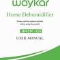 Waykar Dehumidifier Pd160b Manual