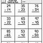 Subtraction With 0 Worksheets