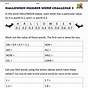 Halloween Math Worksheets 5th Grade