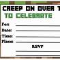 Minecraft Birthday Invitation Printable