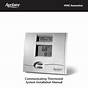 Aprilaire 8366 Thermostat Owner Manual