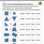 Identifying Transformations Worksheet