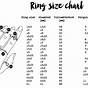 Us Men's Ring Size Chart