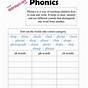 Free Phonics Worksheets Grade 2