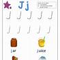 J Worksheets For Preschool