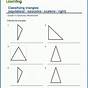 Kinds Of Triangles Worksheet Grade 4