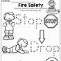Firetrauck Kindergarten Worksheet