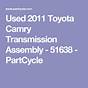 2011 Toyota Camry Transmission Problems