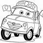 Printable Disney Cars Coloring Pages