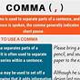 Use Of Comma In Dates
