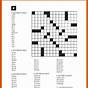Fill-in Puzzles Printable