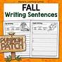 Fall Writing Worksheets