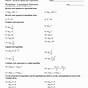 Exponential Functions And Logarithms Worksheet