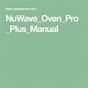 Nuwave Oven Pro Plus Manual