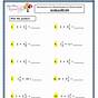 Multiplying Mixed Numbers Worksheets