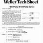 Weller Model 8200 Manual