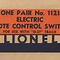 Lionel 1121 Switch Wiring Schematics