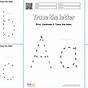 Trace Letters Worksheets