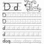 Letter D Worksheets Printable