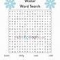 Printable Winter Word Searches