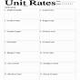 Equivalent Rates Worksheet 7th Grade