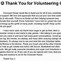 Sample Letter Of Volunteering