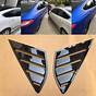 Ford Fusion Rear Window Louvers