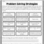 Problem Solving Worksheets Therapy