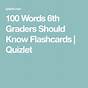 100 Words 5th Graders Should Know Pdf