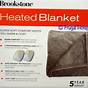 Brookstone Electric Blanket Manual