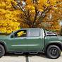 2022 Nissan Frontier Pro 4x Tactical Green