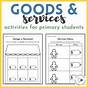 Kindergarten Goods And Services Worksheet