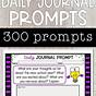 Third Grade Journal Prompts