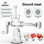 Manual Meat Grinder Replacement Parts