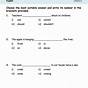 English Language Worksheets Class 10 Icse