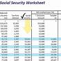 Social Security Taxable Benefits Worksheet 2022