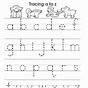 Free Alphabet Tracing Worksheets