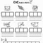 Cvc Cut And Paste Worksheet