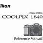 Nikon Coolpix L840 Manual