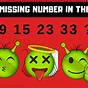 The Missing Number In The Series 9