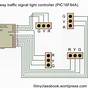 3 Way Traffic Light Circuit Diagram