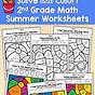 3rd Grade Summer Math Worksheets