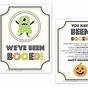 Printable Boo Sign For Halloween