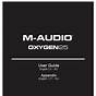 M-audio Oxygen 61 Manual Pdf