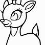 Free Printable Unicorn Deer Coloring Page