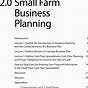 Farm Business Plan Worksheet