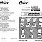 Oster 18 Speed Blender Manual