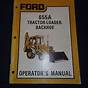 Ford 655a Backhoe Manual