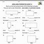 Find Area And Perimeter Worksheet
