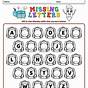 Letters Of The Alphabet Worksheets